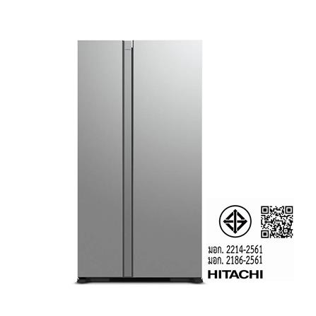 ตู้เย็น SIDE BY SIDE HITACHI RS600PTH0 GS 21 คิว กระจกเงิน อินเวอร์เตอร์_7