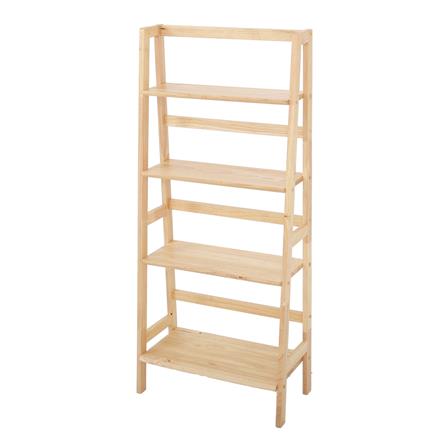 ชั้นวางของ 4 ชั้น FURDINI COZY ไม้ยางสีธรรมชาติ_0