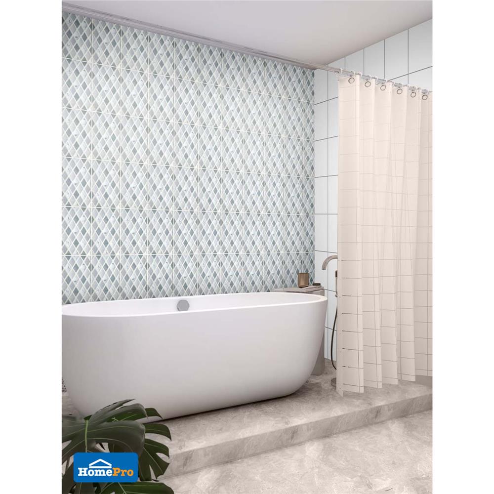 กระเบื้องผนัง 8x12 นิ้ว TARA เอมิลี่ เทา EXC PM