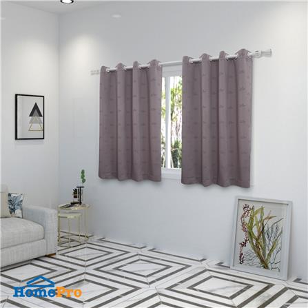 ผ้าม่าน EYELET HOME LIVING STYLE ARONIA UV 140X160 ซม. สีเทา_5