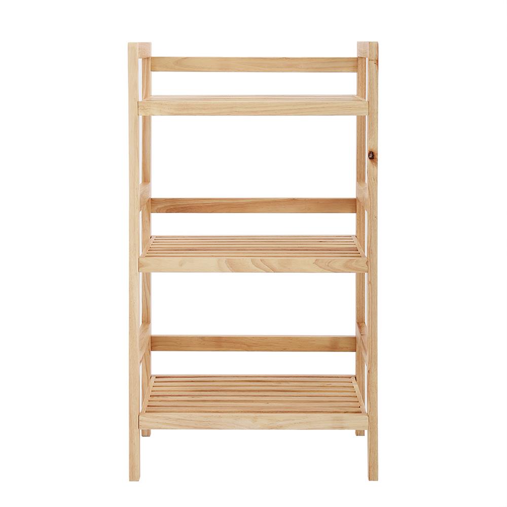 ชั้นวางของ 3 ชั้น FURDINI CONIE ไม้ยางสีธรรมชาติ