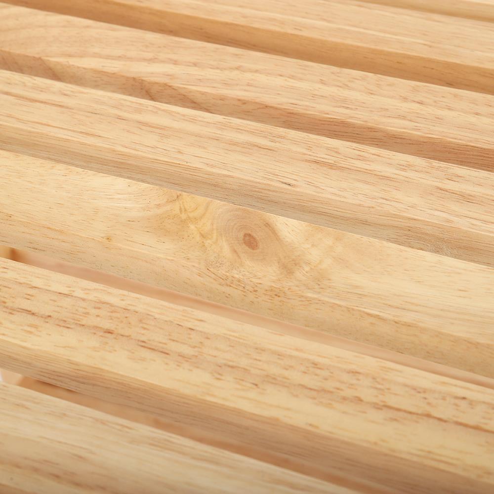 ชั้นวางของ 3 ชั้น FURDINI CONIE ไม้ยางสีธรรมชาติ