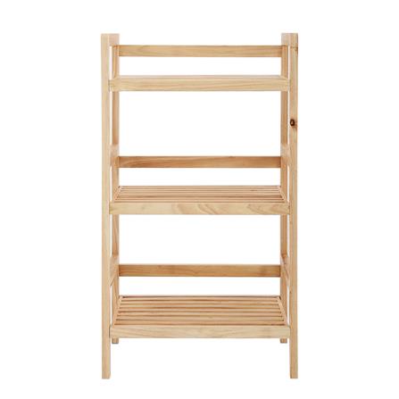 ชั้นวางของ 3 ชั้น FURDINI CONIE ไม้ยางสีธรรมชาติ_1