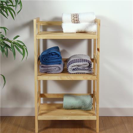 ชั้นวางของ 3 ชั้น FURDINI CONIE ไม้ยางสีธรรมชาติ_4