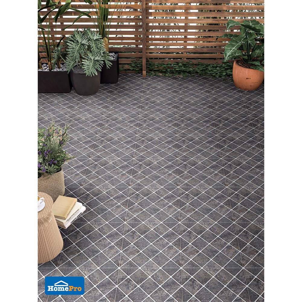 กระเบื้องพื้น 12x12 นิ้ว DURAGRES ออก้า เทา A