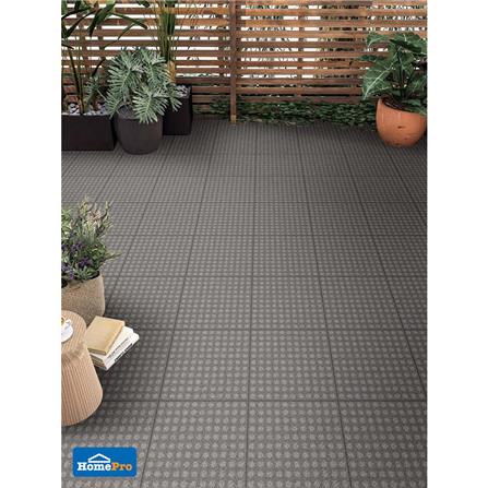 กระเบื้องพื้น 12x12 นิ้ว DURAGRES ไซเคิลชาร์โคล เทาเข้ม A 1M2_1
