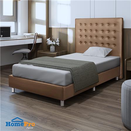 ฐานรองหัวเตียง 3.5 ฟุต HOME LIVING STYLE DIAMOND สีน้ำตาลอ่อน_4