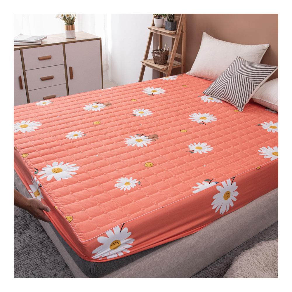 ผ้าปูที่นอน 6 ฟุต ME LIVING CAPE สีส้ม