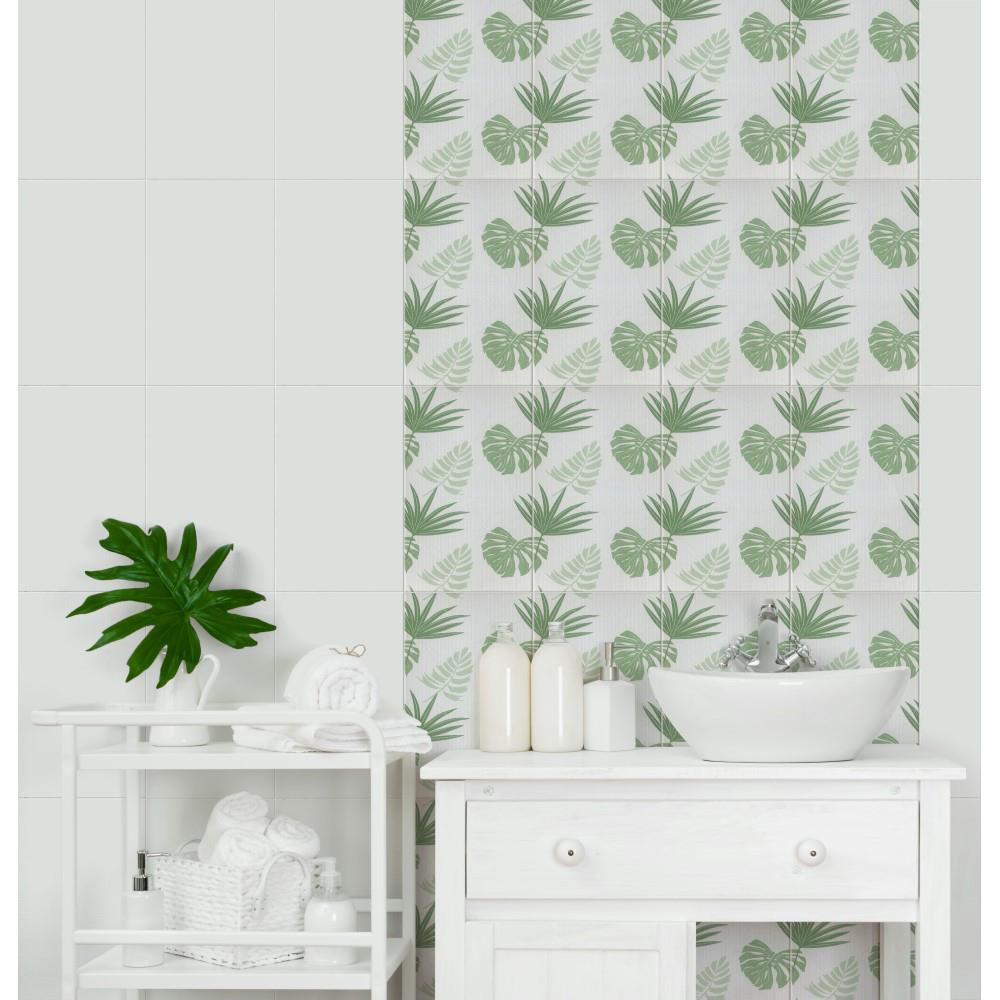 กระเบื้องผนัง 10x16 นิ้ว TARA มอนสเตอร่า เขียว EXC PM