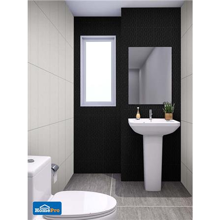 กระเบื้องผนัง 25x40 ซม. มิลเลอร์ แบล็ค_3