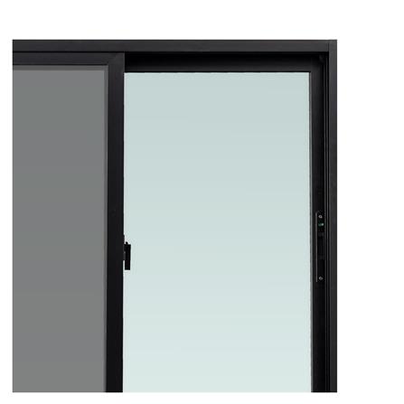 หน้าต่างบานเลื่อน อะลูมิเนียม S-S มุ้ง WINDOW ASIA F10 120X110 ซม. สีดำ_1