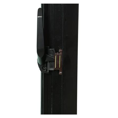 หน้าต่างบานเปิดกระทุ้ง อะลูมิเนียม มุ้ง WINDOW ASIA F10 80X50 ซม. สีดำ_2