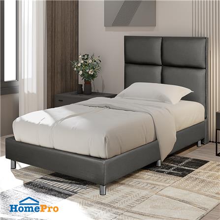 ฐานรองหัวเตียง 3.5 ฟุต HOME LIVING STYLE SQUARE สีเทาเข้ม_4