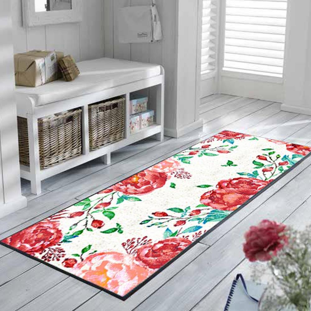 พรม PRAW BOUQUETS 60x180 ซม. สีชมพู