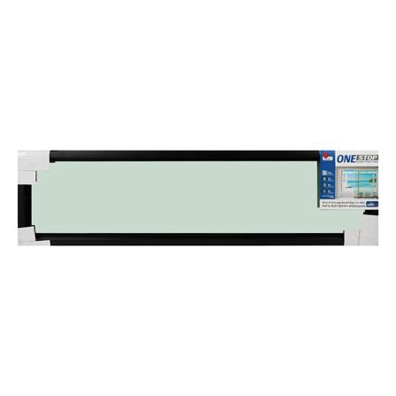 ช่องแสงหน้าต่าง อะลูมิเนียม WINDOW ASIA F10 150x40 ซม. สีดำ_1