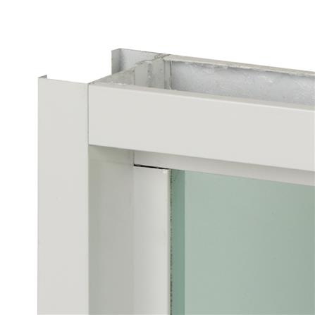 ช่องแสงหน้าต่าง อะลูมิเนียม WINDOW ASIA F10 180x40 ซม. สีขาว_3