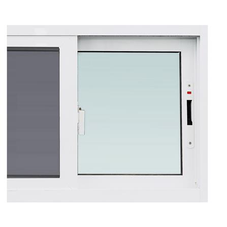 หน้าต่างบานเลื่อน อะลูมิเนียม S-S มุ้ง WINDOW ASIA F10 80X50 ซม. สีขาว_1