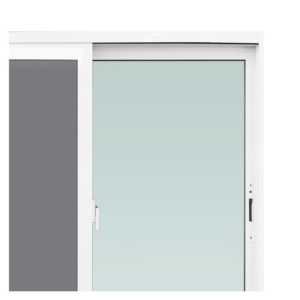 หน้าต่างบานเลื่อน อะลูมิเนียม S-S มุ้ง WINDOW ASIA F10 100X110 ซม. สีขาว