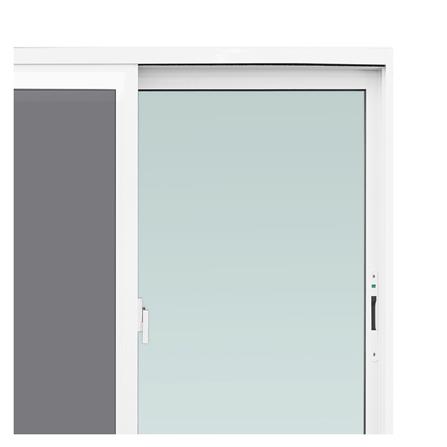 หน้าต่างบานเลื่อน อะลูมิเนียม S-S มุ้ง WINDOW ASIA F10 100X110 ซม. สีขาว_1