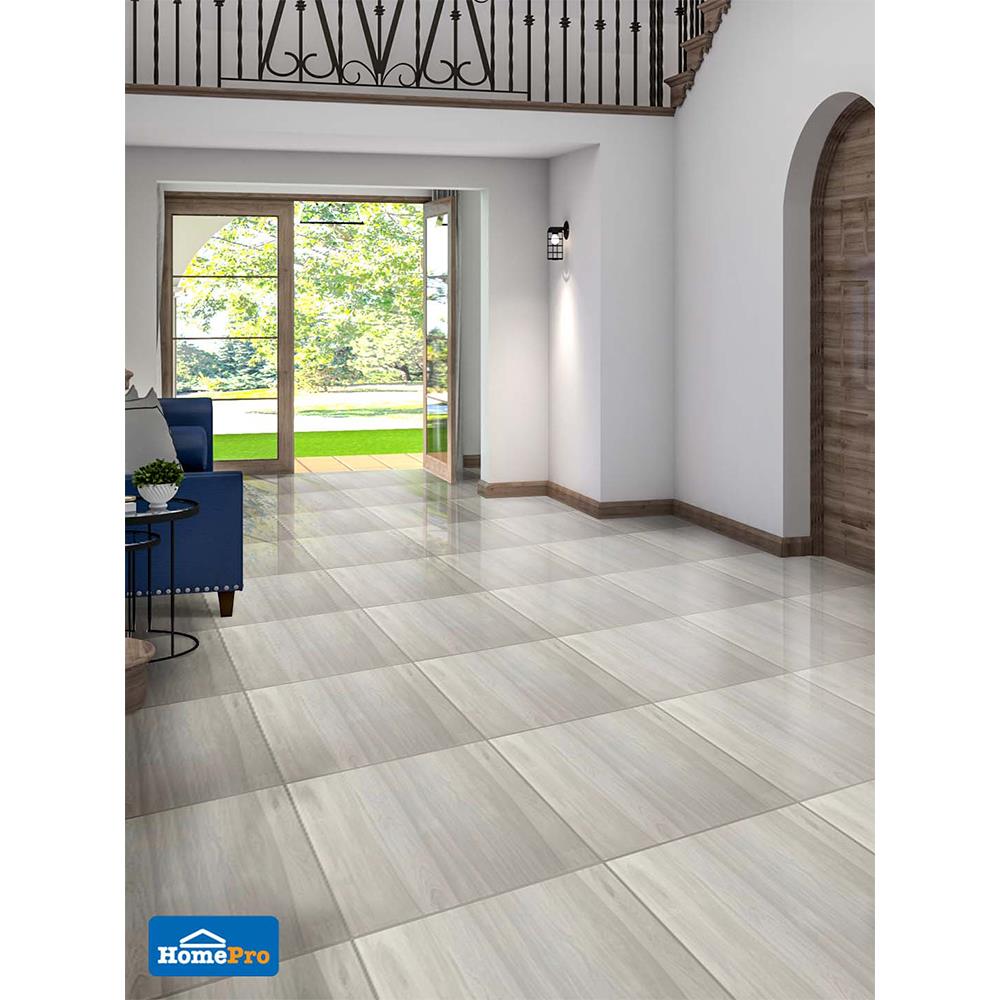 กระเบื้องพื้น 50x50 ซม. ทาลัส เทา