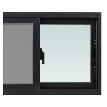 หน้าต่างบานเลื่อน อะลูมิเนียม S-S มุ้ง WINDOW ASIA F10 80X50 ซม.สีดำ_1