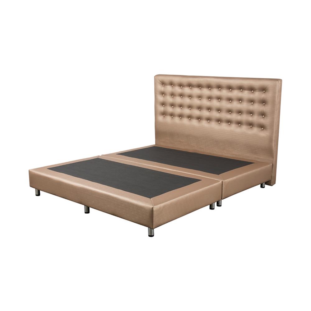 ฐานรองหัวเตียง 5 ฟุต HOME LIVING STYLE DIAMOND สีน้ำตาลอ่อน