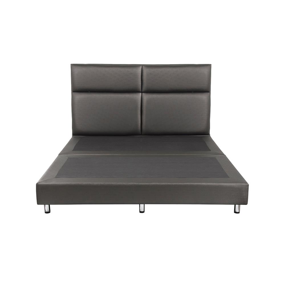 ฐานรองหัวเตียง 6 ฟุต HOME LIVING STYLE SQUARE สีเทาเข้ม
