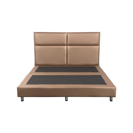 ฐานรองหัวเตียง 6 ฟุต HOME LIVING STYLE SQUARE สีน้ำตาลอ่อน_1