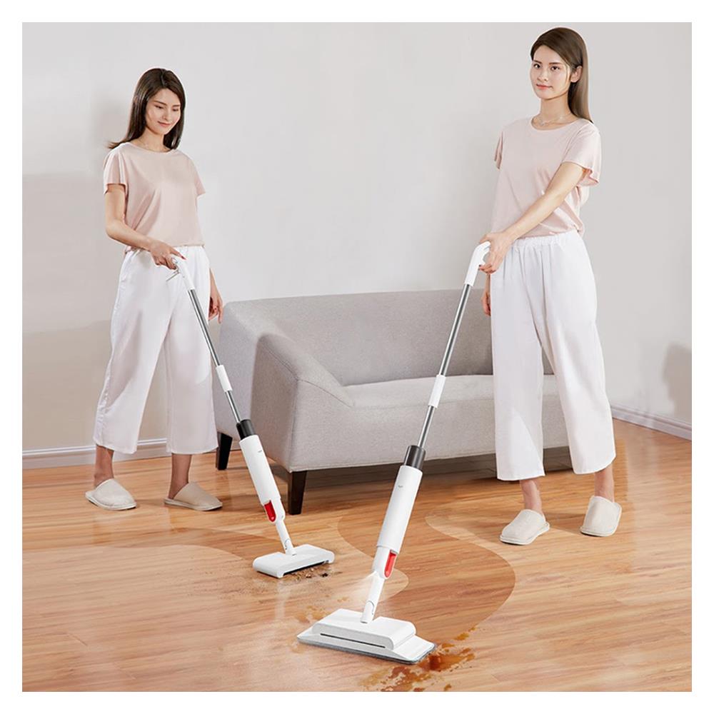 ไม้ม็อบสเปรย์ 2IN1 DEERMA DEM-TB900 8 นิ้ว สีขาว