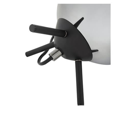 ไฟตั้งโต๊ะ CARINI VT0373-1A สีนิกเกิล/ดำ_2