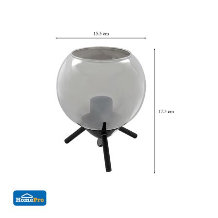 ไฟตั้งโต๊ะ CARINI VT0373-1A สีนิกเกิล/ดำ_5