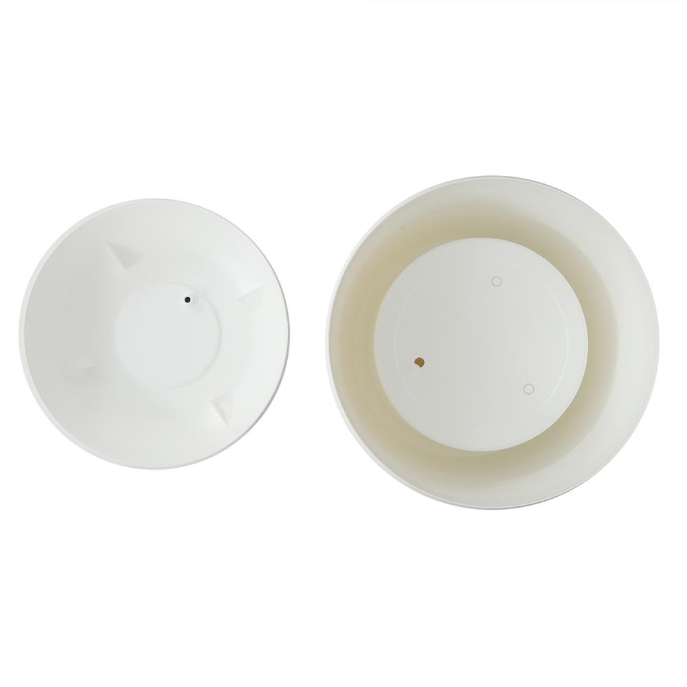 กระถางพลาสติก SPRING NELLA 35 ซม. สีขาว