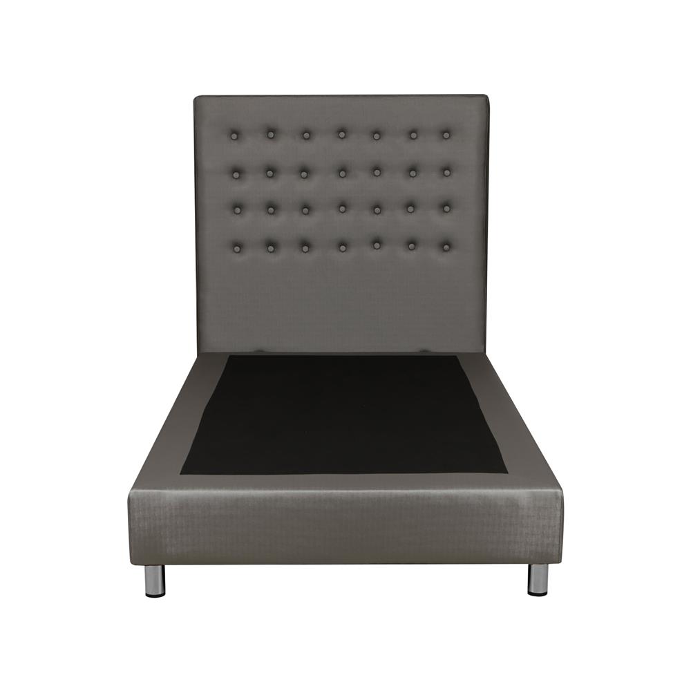 ฐานรองหัวเตียง 3.5 ฟุต HOME LIVING STYLE DIAMOND สีเทาเข้ม