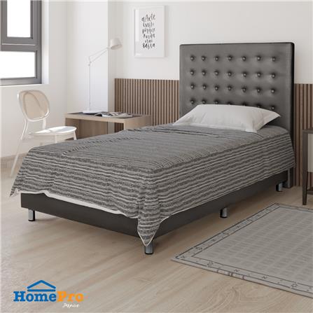 ฐานรองหัวเตียง 3.5 ฟุต HOME LIVING STYLE DIAMOND สีเทาเข้ม_4