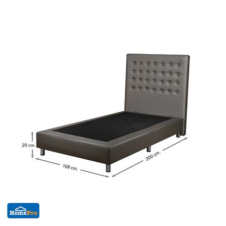 ฐานรองหัวเตียง 3.5 ฟุต HOME LIVING STYLE DIAMOND สีเทาเข้ม_6