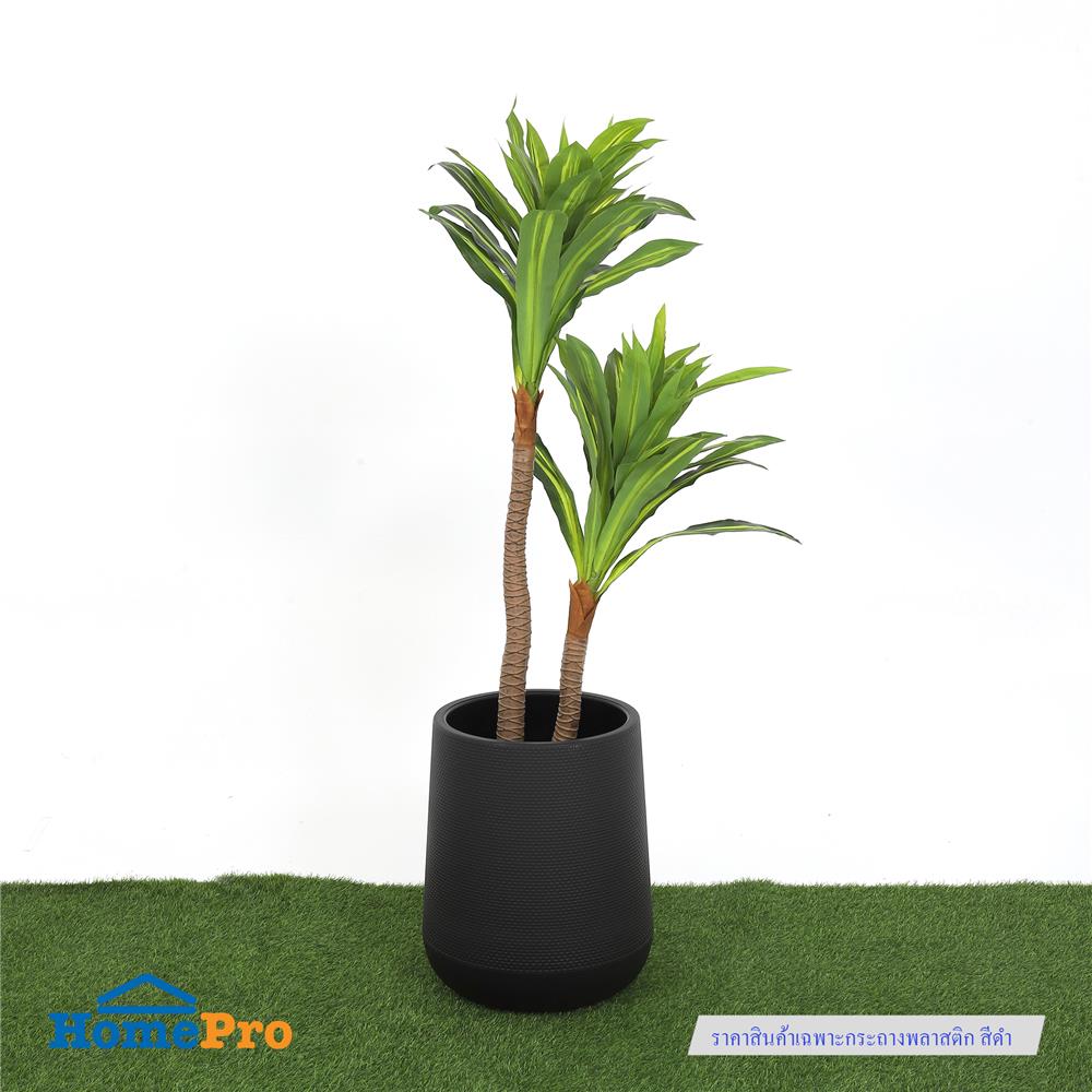 กระถางพลาสติก SPRING NELLA 35 ซม. สีดำ