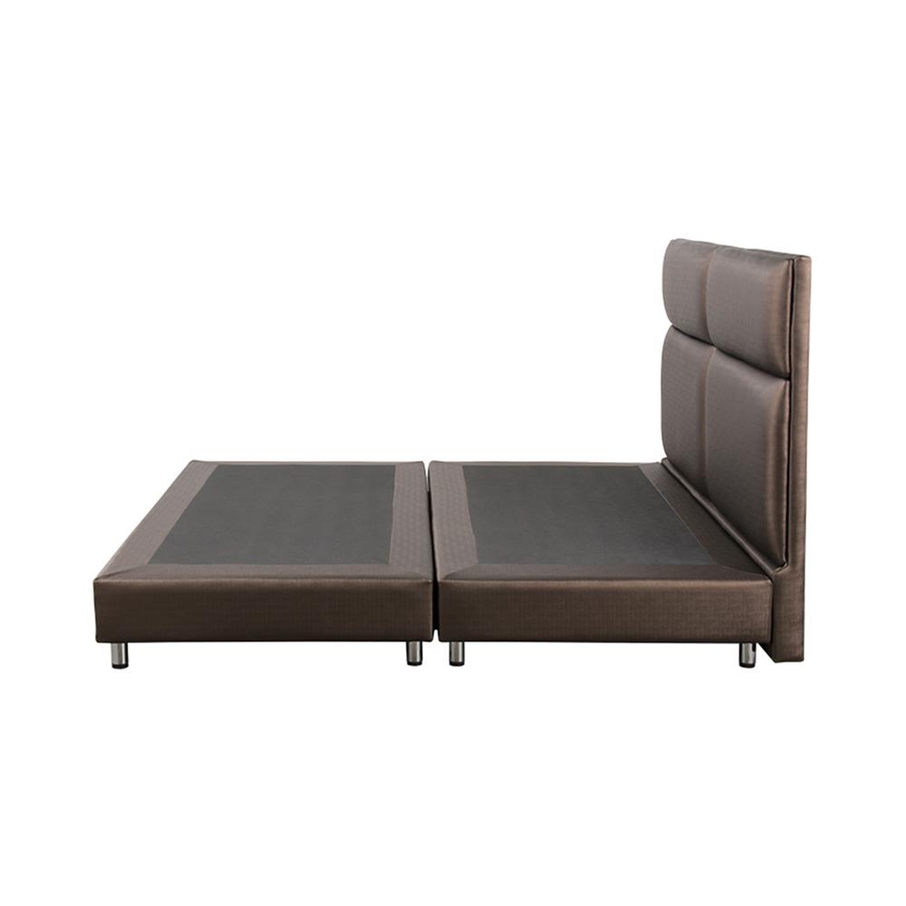 ฐานรองหัวเตียง 6 ฟุต HOME LIVING STYLE SQUARE สีน้ำตาลเข้ม