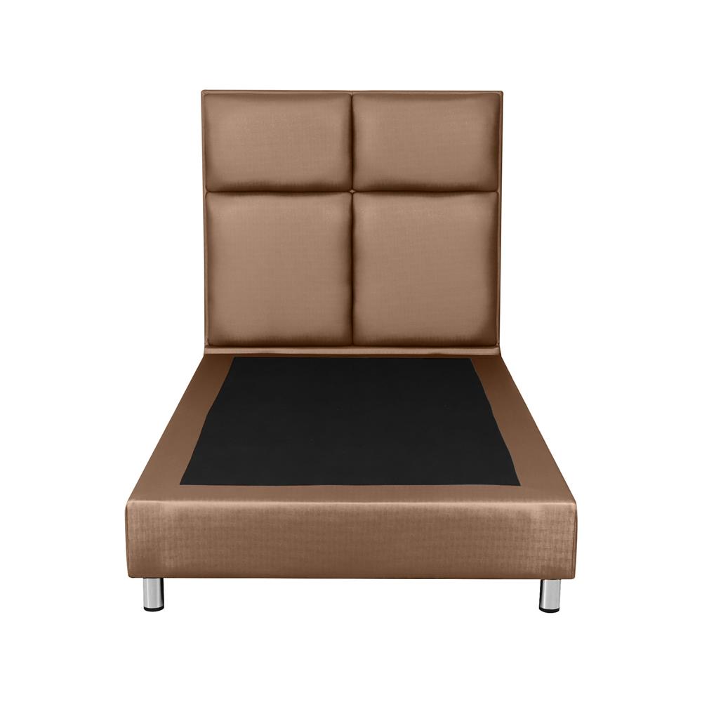 ฐานรองหัวเตียง 3.5 ฟุต HOME LIVING STYLE SQUARE สีน้ำตาลอ่อน