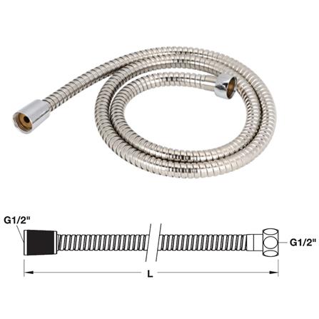 สายฝักบัว สเตนเลส HAFELE 495.60.108 150 ซม._1