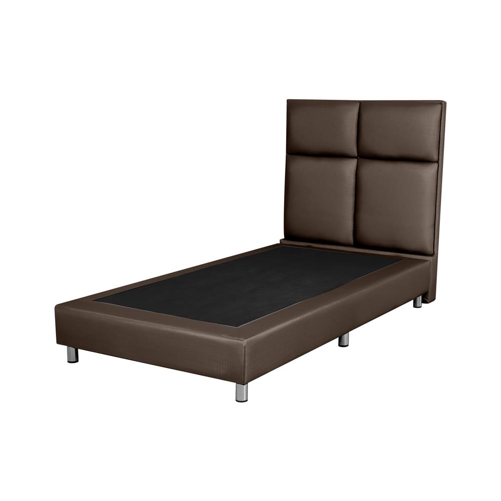 ฐานรองหัวเตียง 3.5 ฟุต HOME LIVING STYLE SQUARE สีน้ำตาลเข้ม