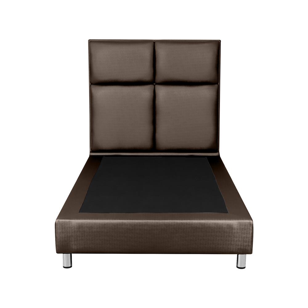 ฐานรองหัวเตียง 3.5 ฟุต HOME LIVING STYLE SQUARE สีน้ำตาลเข้ม