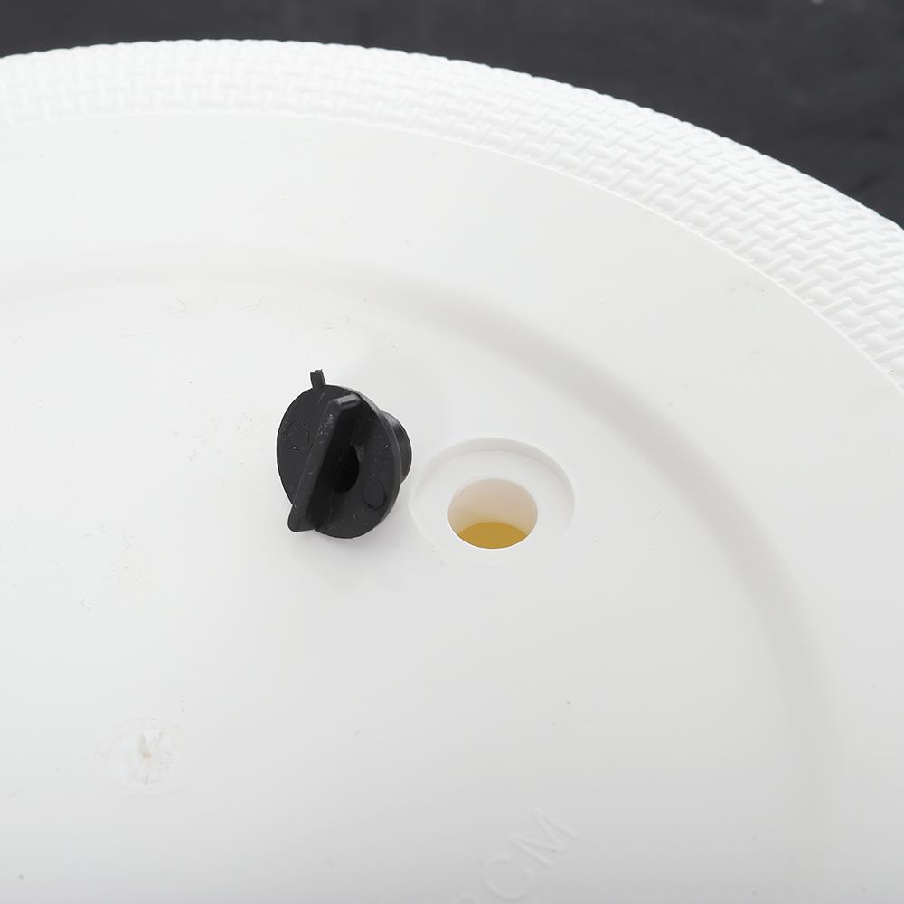 กระถางพลาสติก SPRING NELLA 28 ซม. สีขาว