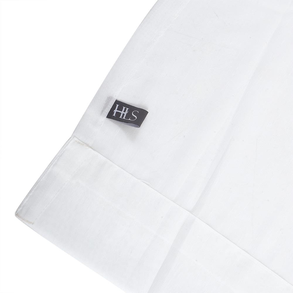 ผ้าม่านโปร่งสอดหู HOME LIVING STYLE RAIN 160X160 ซม. สีขาว