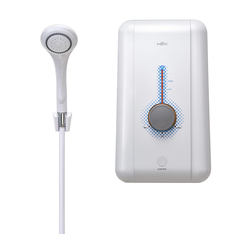 เครื่องทำน้ำอุ่น MEX BUBBLE 3C 3500 วัตต์ สีขาว