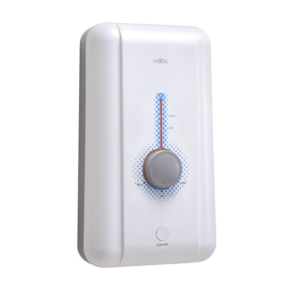 เครื่องทำน้ำอุ่น MEX BUBBLE 3C 3500 วัตต์ สีขาว