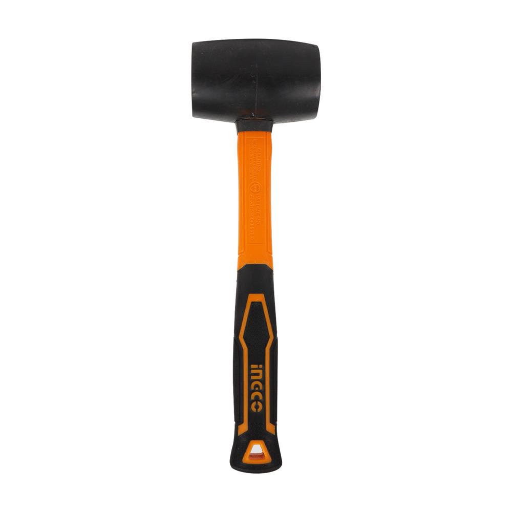 ค้อนยาง ด้ามไฟเบอร์ INGCO 16 OZ