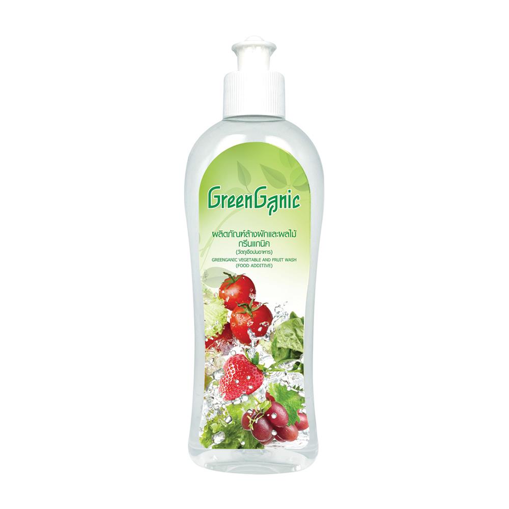 น้ำยาล้างผักและผลไม้ GREENGANIC 260ml