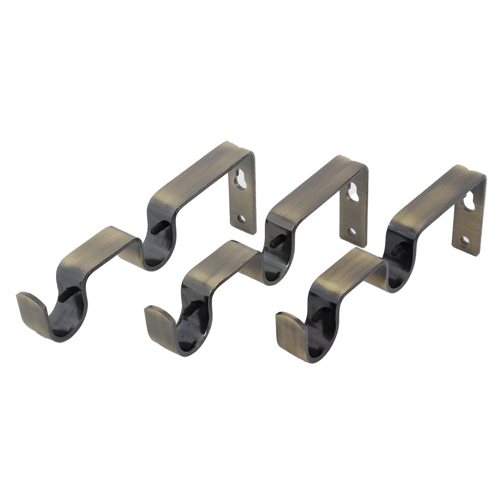 ราง 2 ชั้น ยืดหด HOME LIVING STYLE REEVER 120-210 ซม. สีทองเหลือง