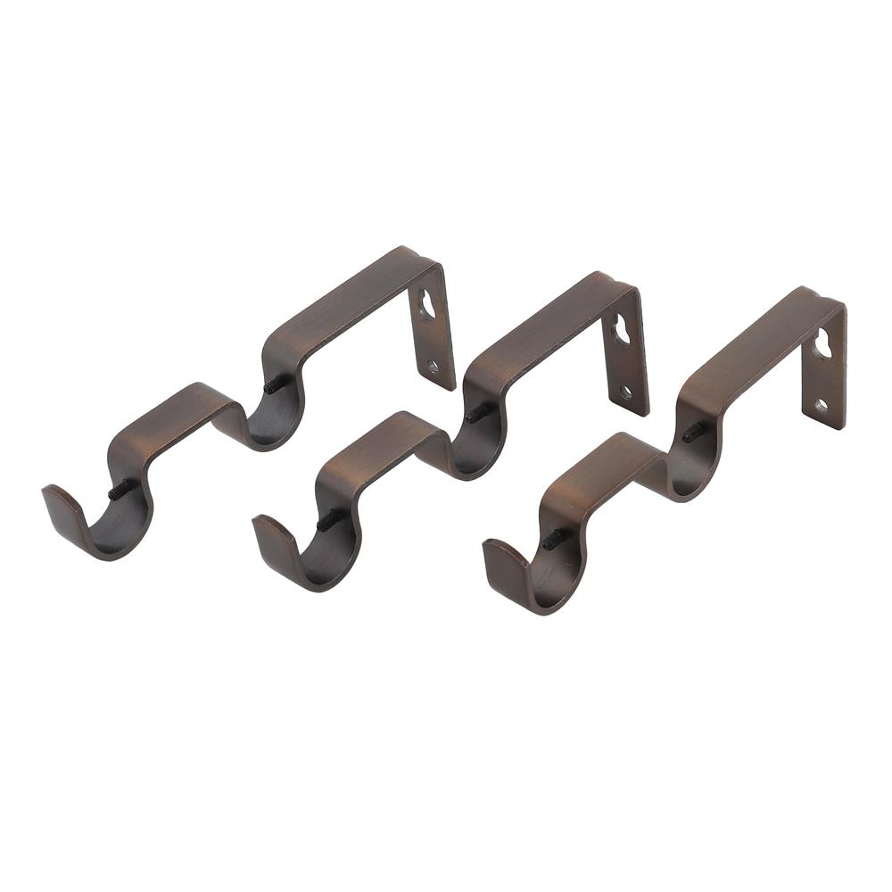 ราง 2 ชั้น ยืดหด HOME LIVING STYLE REEVER 120-210 ซม. สีน้ำตาล