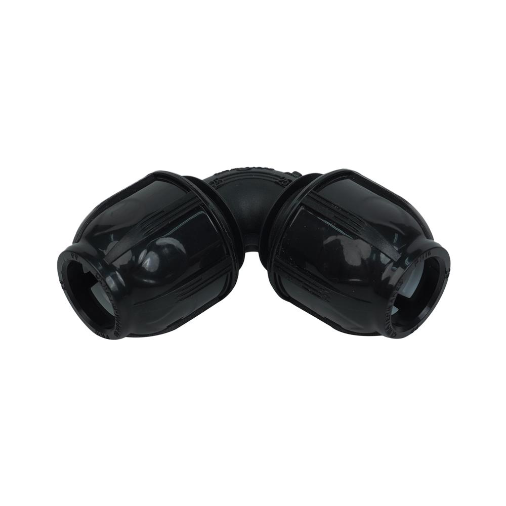 ข้องอสวมล็อก PE SPRING 25 มม.